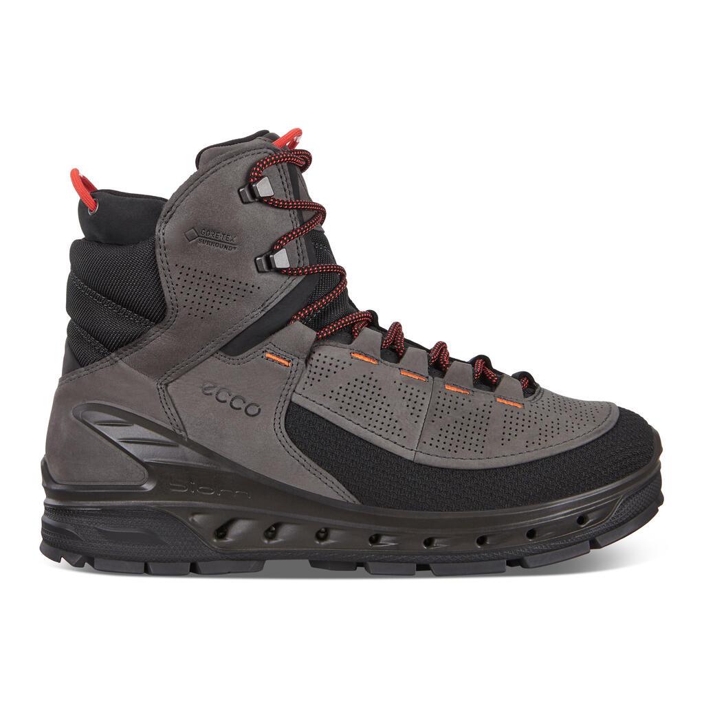 Ecco Biom Venture Tr Mens Hiking Boots In Black/Grey Outlet - India FCO-197683